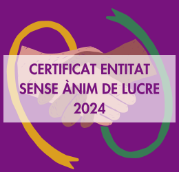 CERTIFICAT ENTITAT SENSE ÀNIM DE LUCRE 2024