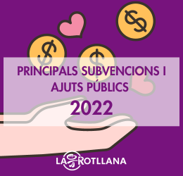 SUBVENCIONS I AJUTS ATORGATS 2022