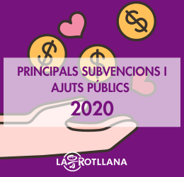 SUBVENCIONS I AJUTS ATORGATS 2020