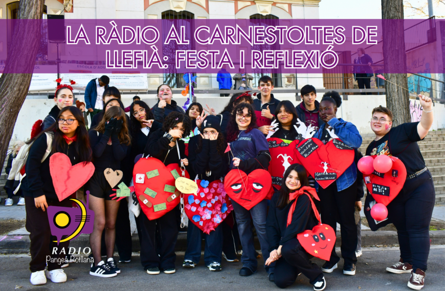 La ràdio al Carnestoltes de Llefià: festa i reflexió